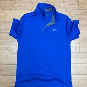 Under Armour Men's Vibrant Blue Polo